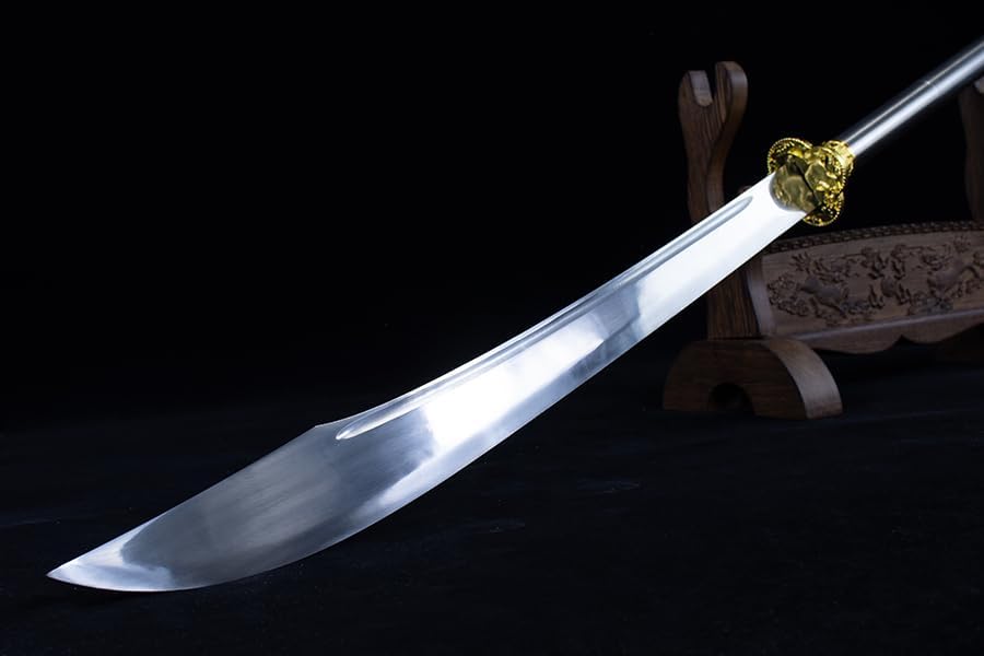 High Manganese Steel Guan Dao – 59.3" Split Stainless Handle