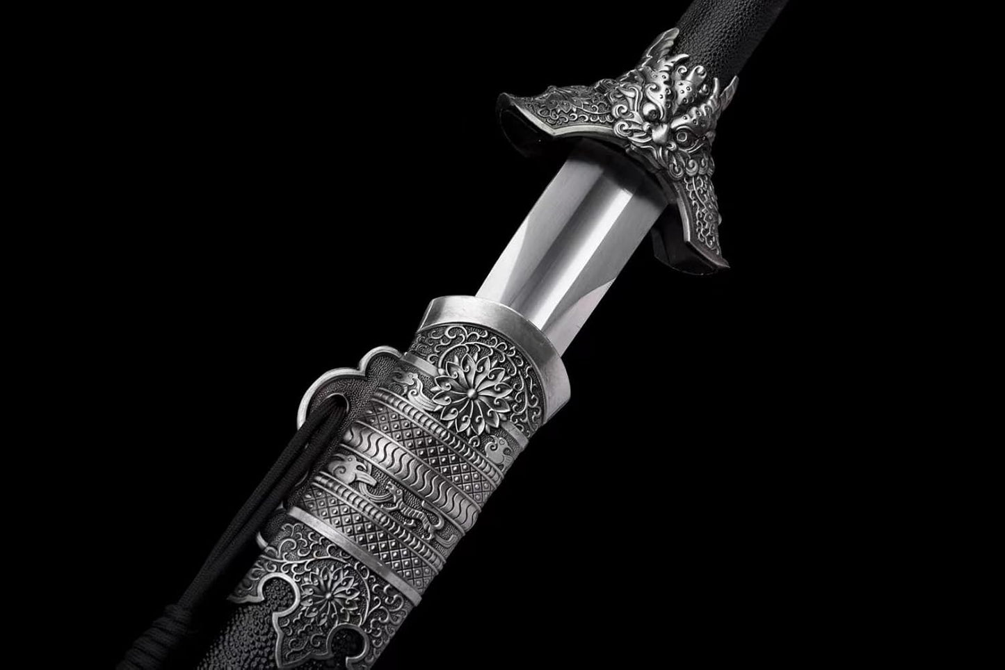 General Sword Jian  - Forged High Carbon Steel Blade, Traditional Craftsmanship