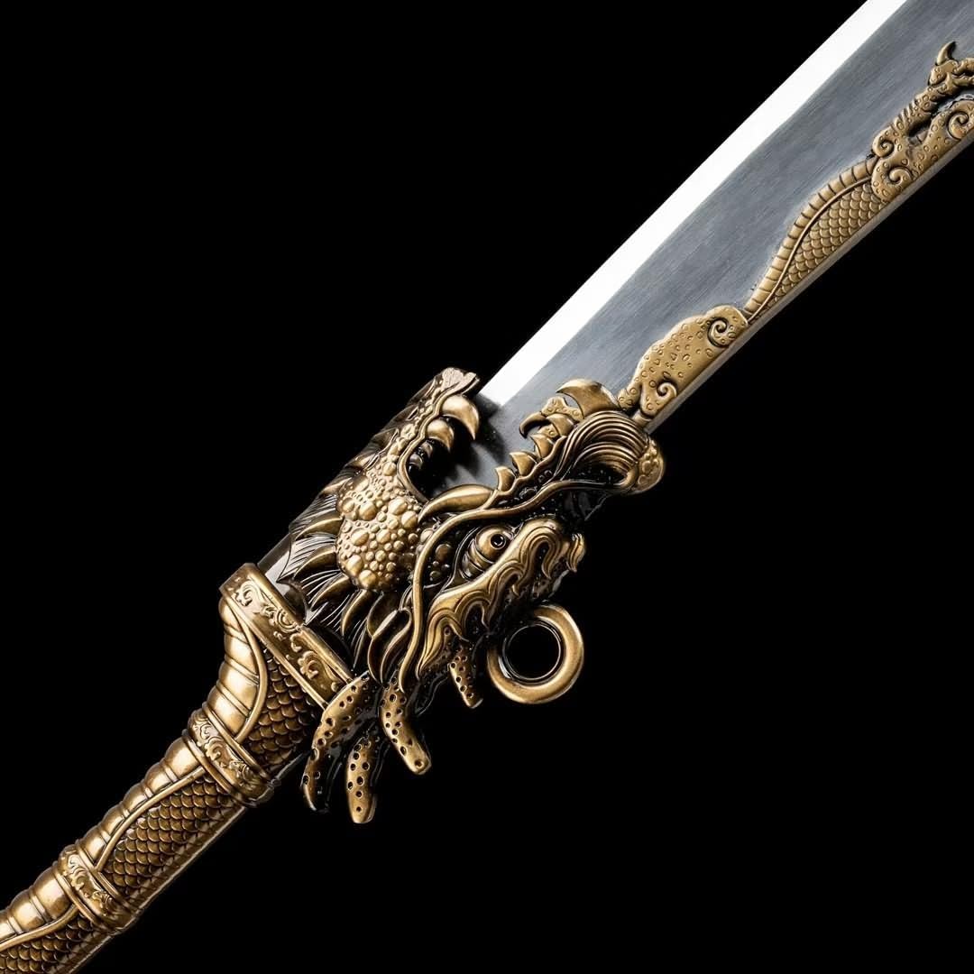 Dragon Slayer Sword - High Manganese Steel with Dragon Handle