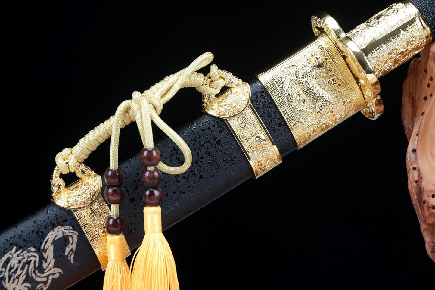 Hand-Forged Kangxi Dao – Damascus Steel Chinese Sword