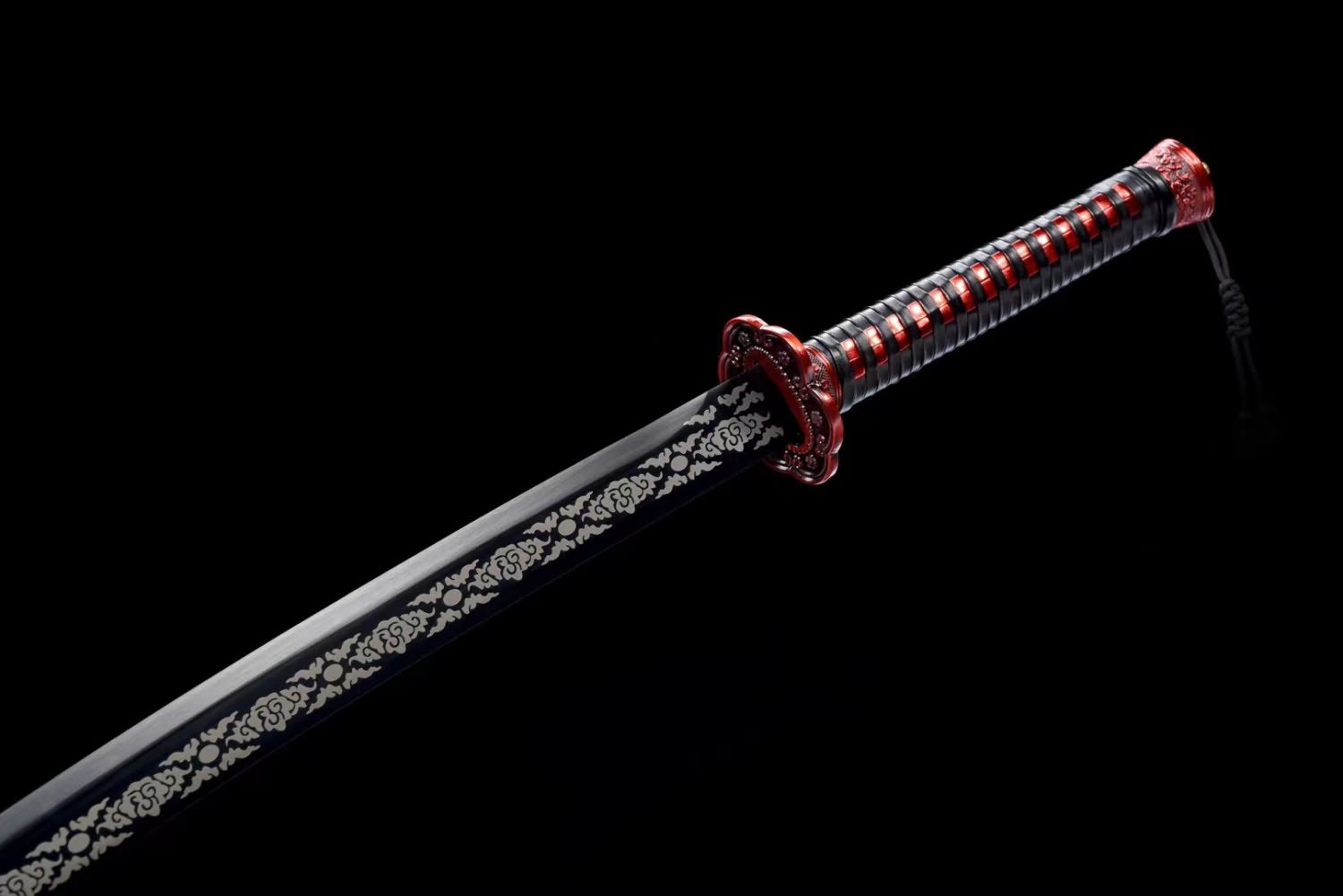 LOONGSWORD Chinese Qing dao Sword Real(Forged High Carbon Steel Blade ...