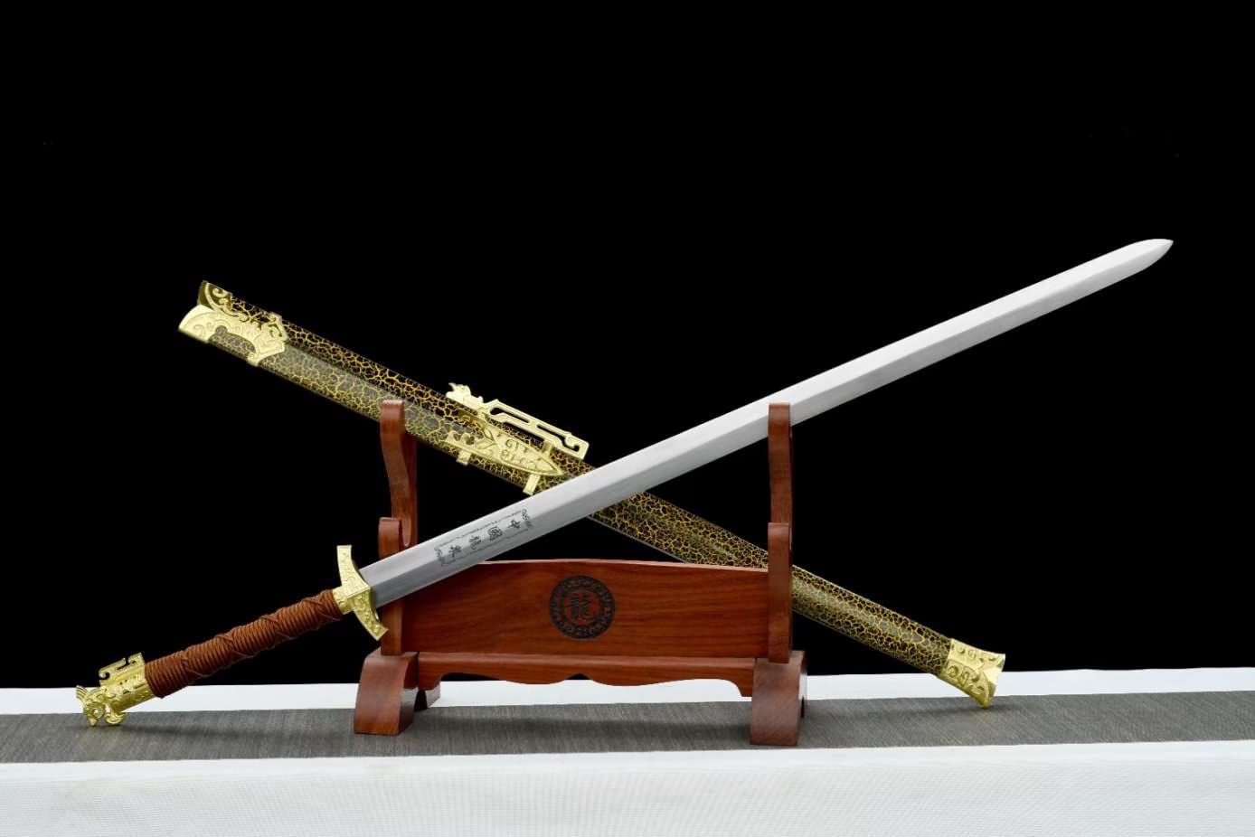 Chinese Sword,Great Han jian,Training Swords(Forged Carbon Steel ...