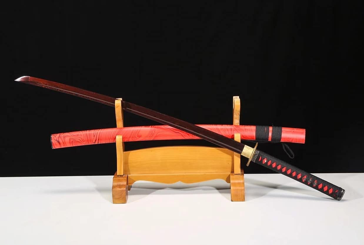 Samurai Sword Real Katana Battle Ready,Hand Forged Damascus Blade ...